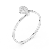 Gold Ring 1 (173), White Gold, view 2