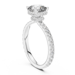 Gold Ring DDLR-165, White Gold