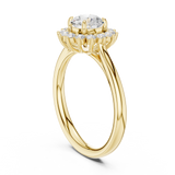 Gold Ring DDLR-673, Yellow Gold, view 1