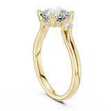 Gold Ring DDLR-970, Yellow Gold
