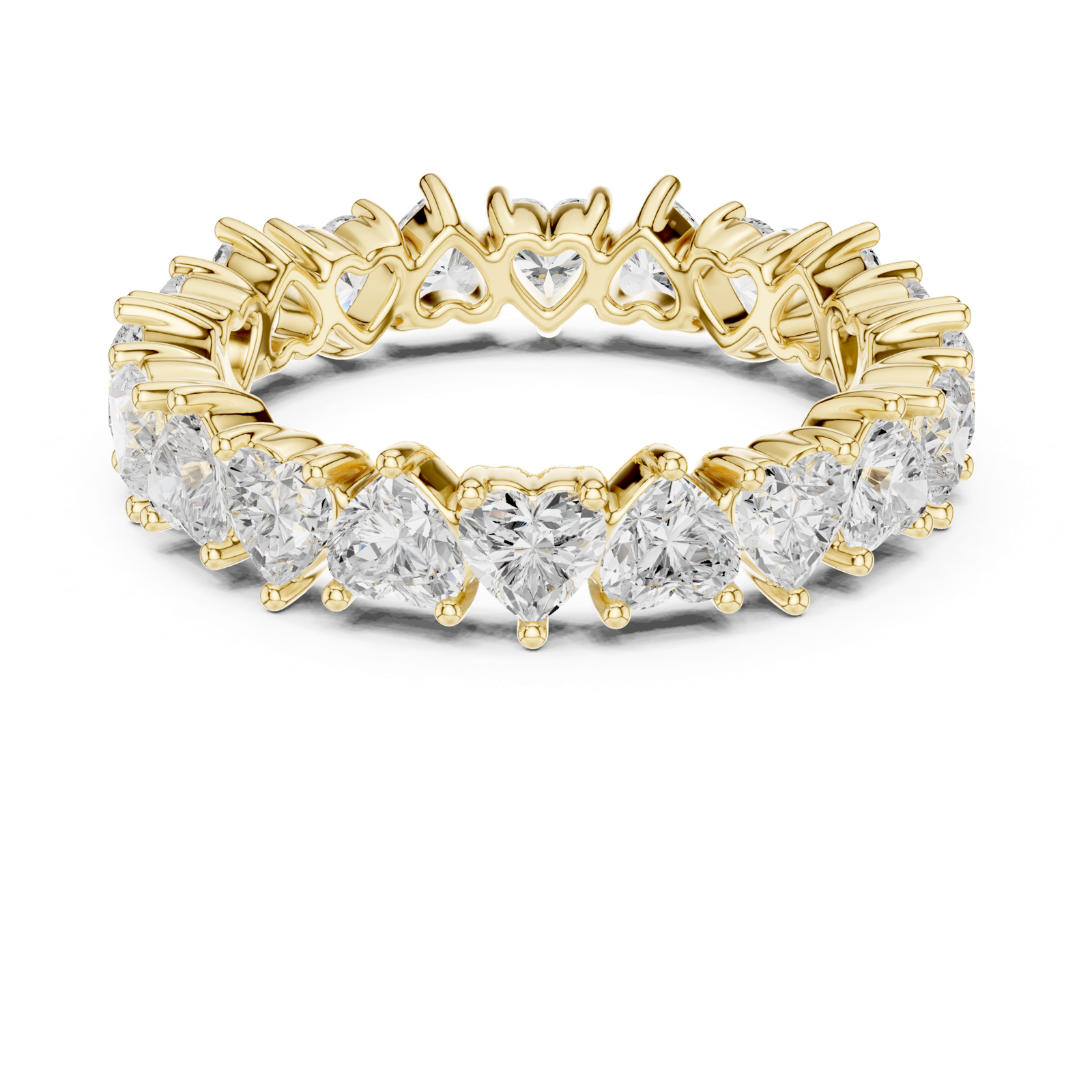 Gold Ring DDLR-313, Yellow Gold, view 4