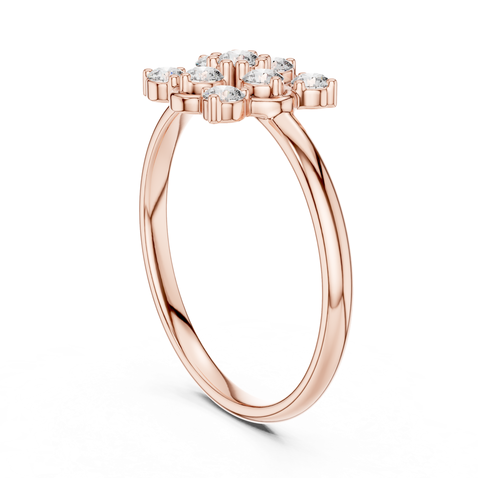 Gold Ring 1 (354), Rose Gold, view 1
