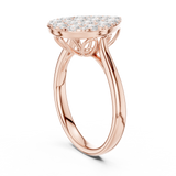 Gold Ring DDLR-784, Rose Gold, view 1