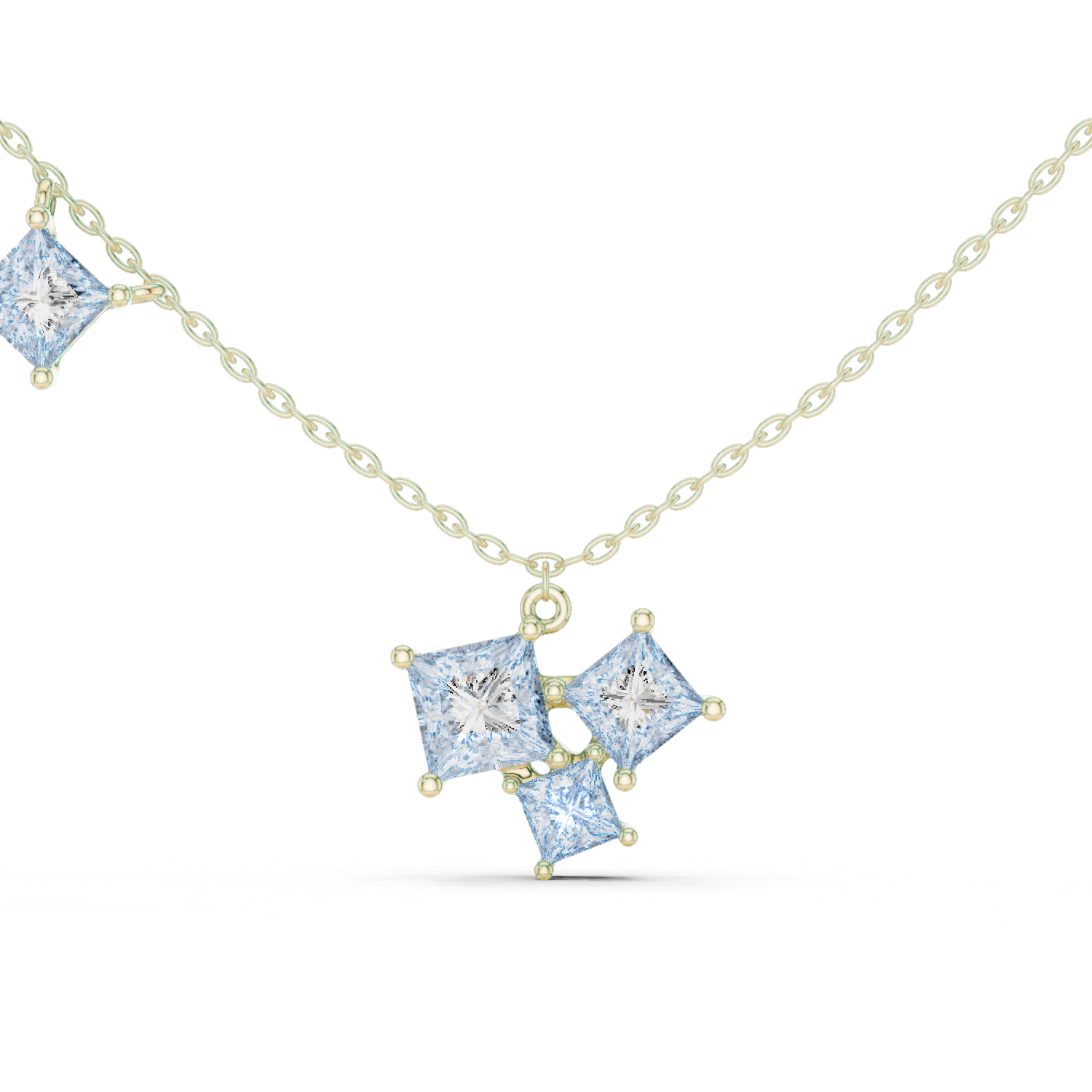 Gold Pendant GPD-0024, Yellow Gold