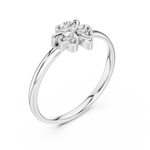 Gold Ring 1 (398), White Gold, view 2