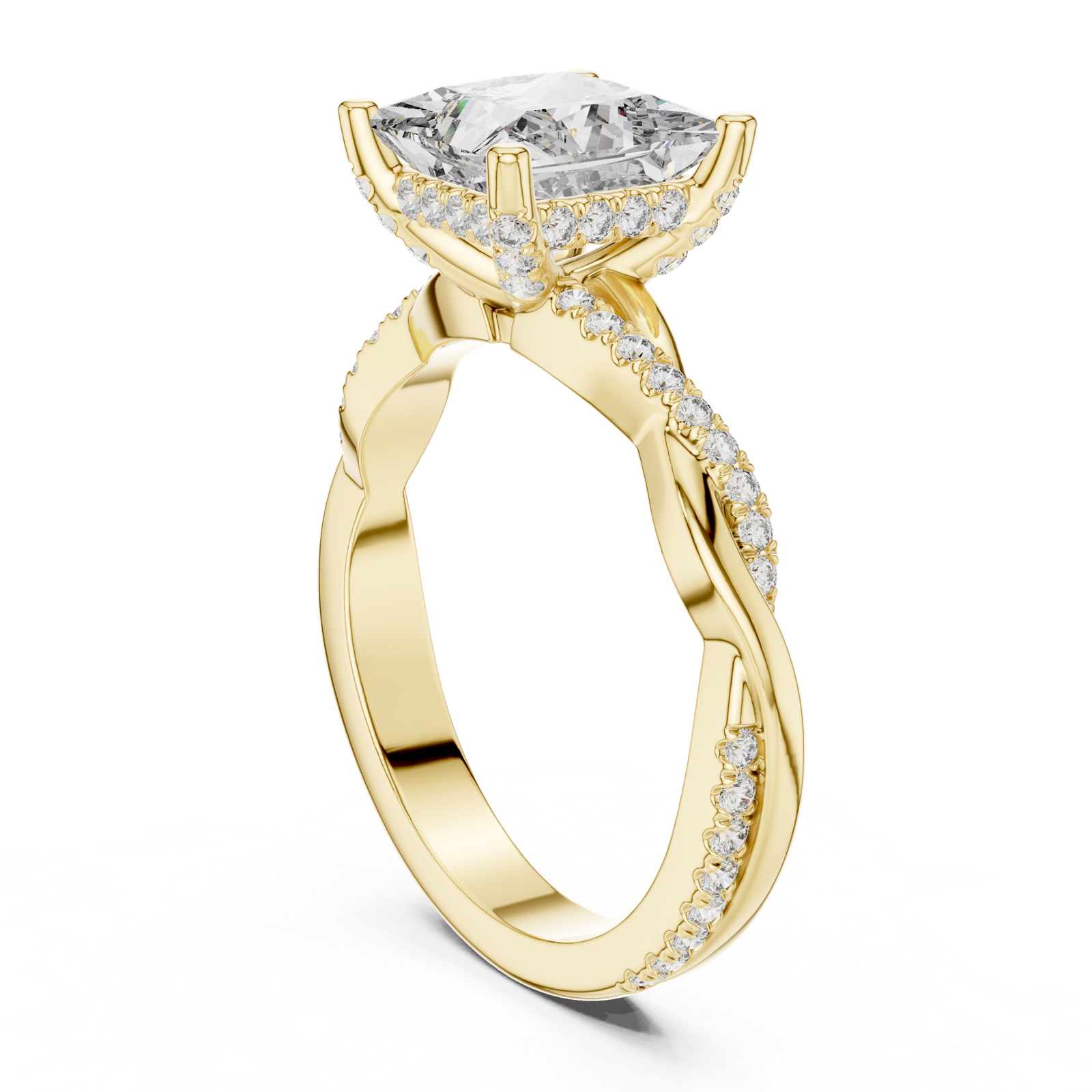 Gold Ring DDLR-160, Yellow Gold