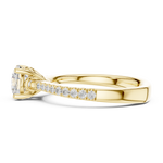 Gold Ring DDLR-651, Yellow Gold, view 3
