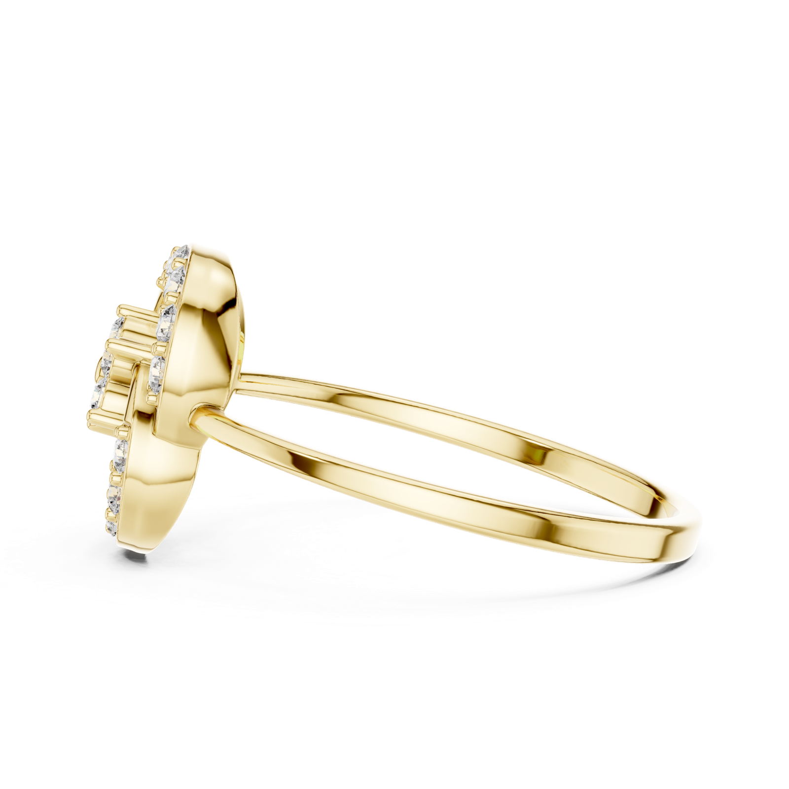 Gold Ring 1 (179), Yellow Gold, view 3