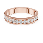 Gold Ring DDLR-1118, Rose Gold, view 4