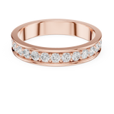 Gold Ring DDLR-1118, Rose Gold, view 4