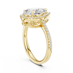Gold Ring DDLR-747, Yellow Gold, view 1