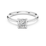 Gold Ring DDLR-799, White Gold, view 4