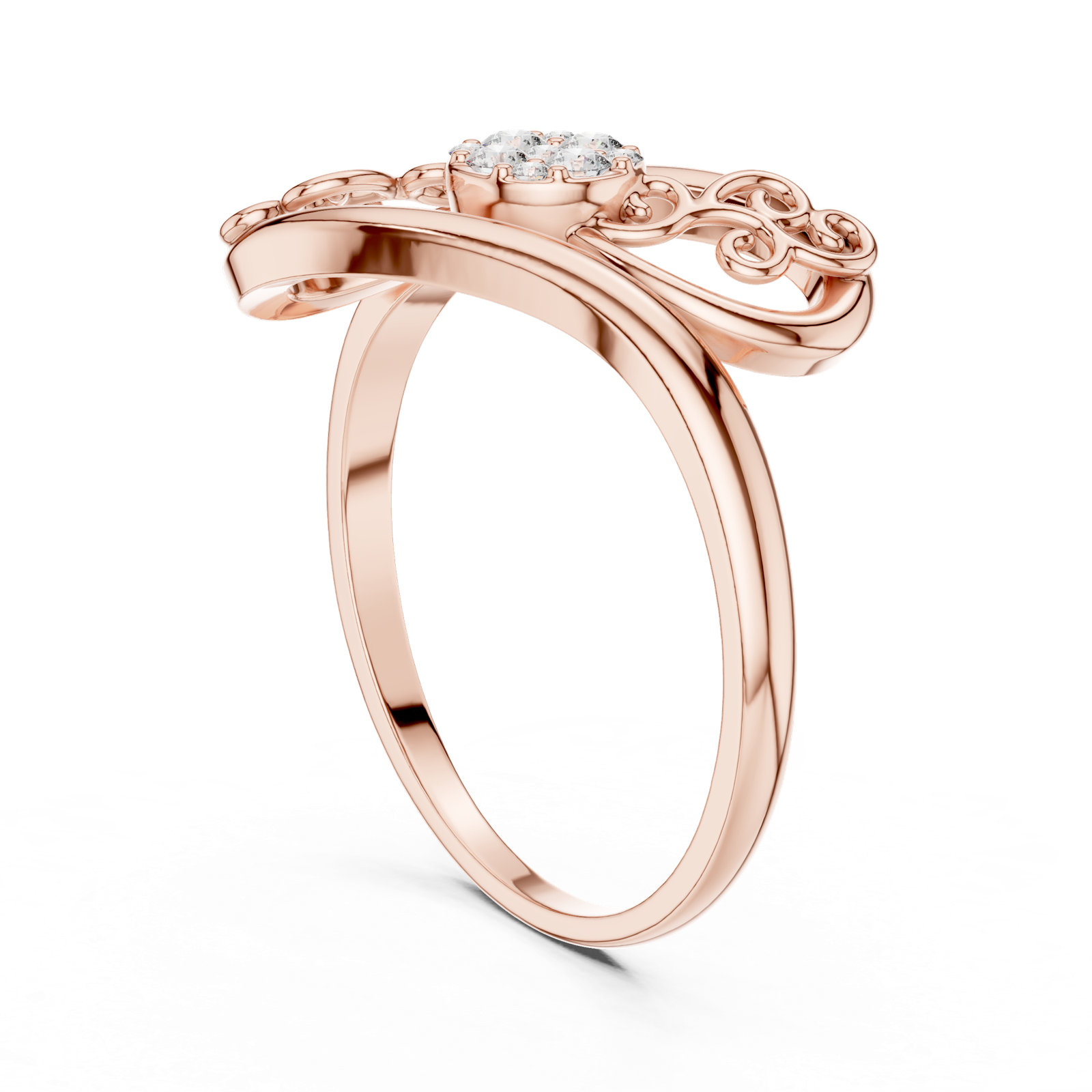 Gold Ring 1 (253), Rose Gold