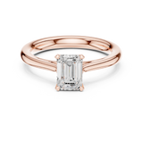 Gold Ring DDLR-539, Rose Gold, view 4