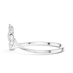 Gold Ring 1 (195), White Gold, view 3
