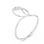 Gold Ring 1 (129), White Gold, view 2