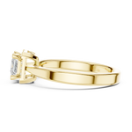 Gold Ring DDLR-492, Yellow Gold, view 3