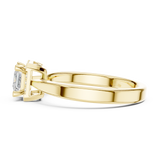 Gold Ring DDLR-492, Yellow Gold, view 3