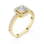 Gold Ring DDLR-765, Yellow Gold, view 2