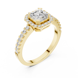 Gold Ring DDLR-765, Yellow Gold, view 2