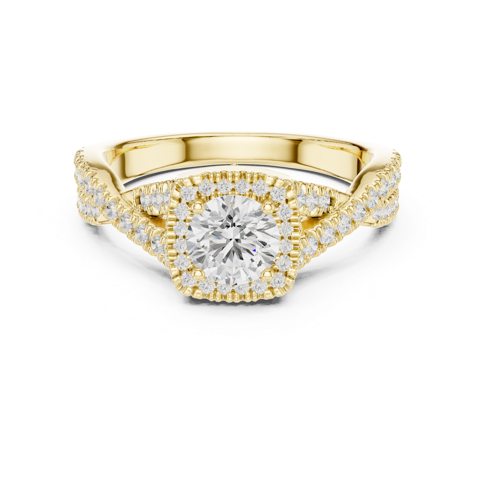 Gold Ring LR-0247, Yellow Gold