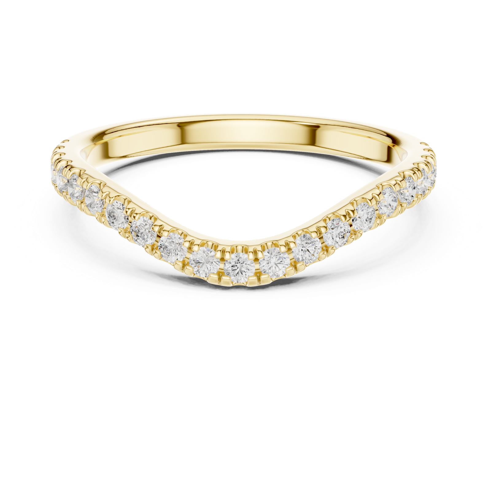 Gold Ring DDLR-791, Yellow Gold, view 4