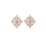 Gold Earrings 9-10053E, Rose Gold