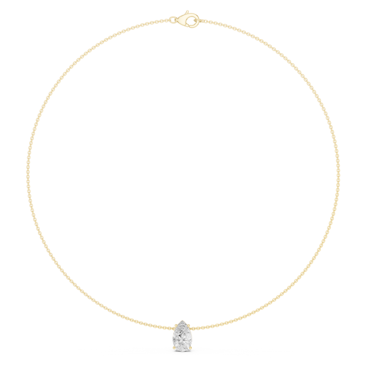 Gold Necklace SBWN (31), Yellow Gold