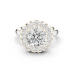 Gold Ring DDLR-333, White Gold