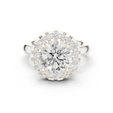 Gold Ring DDLR-333, White Gold