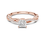 Gold Ring DDLR-590, Rose Gold