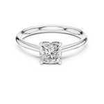 Gold Ring DDLR-797, White Gold, view 4