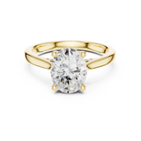 Gold Ring DDLR-986, Yellow Gold, view 4