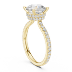 Gold Ring DDLR-1020, Yellow Gold