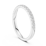 Gold Ring DDLR-789, White Gold, view 1