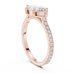 Gold Ring DDLR-201, Rose Gold