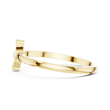 Gold Ring DDLR-466, Yellow Gold, view 3