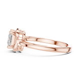 Gold Ring DDLR-514, Rose Gold, view 3