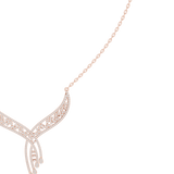 Gold Necklace SBWN (51), Rose Gold, view 3