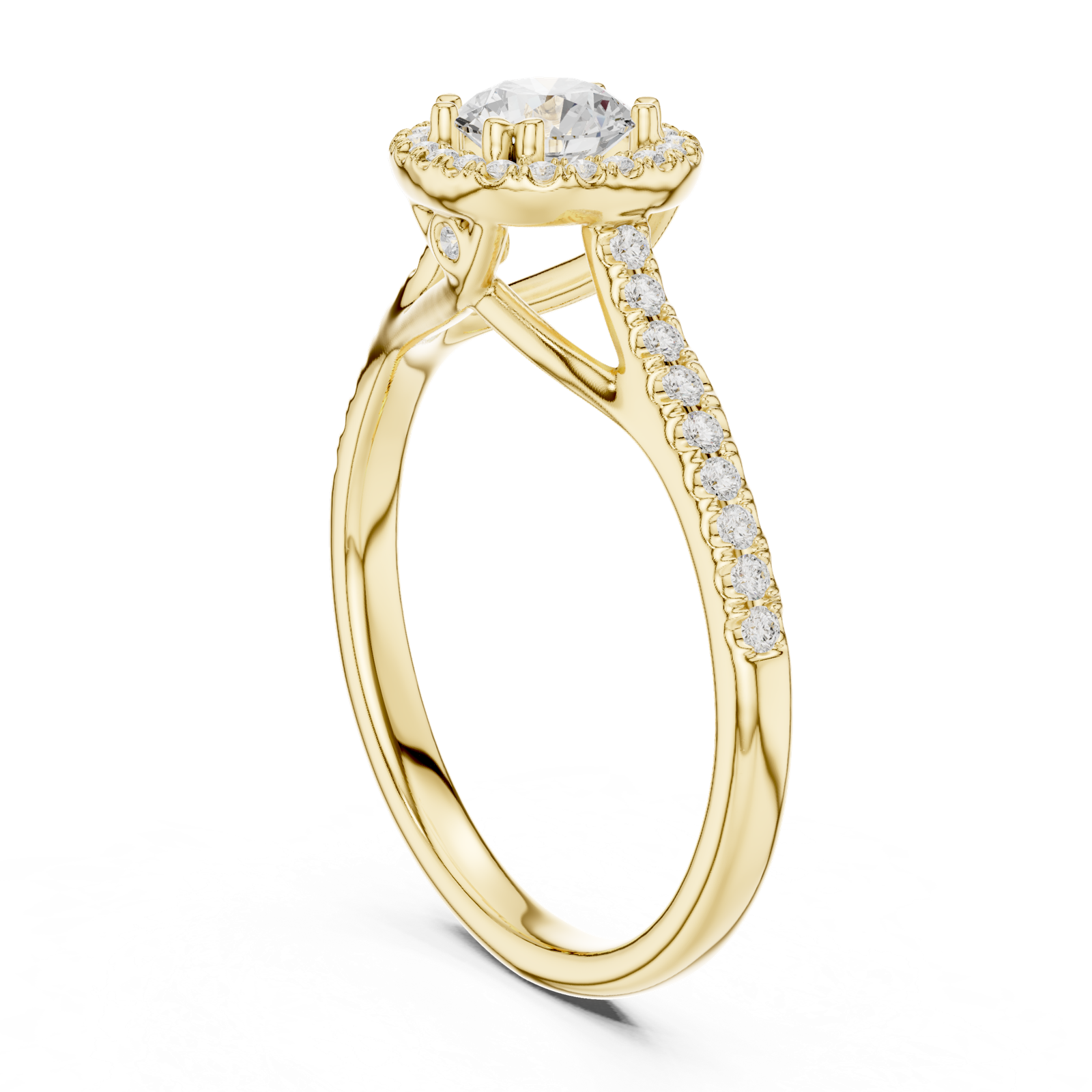 Gold Ring LR-0227, Yellow Gold, view 1