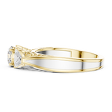 Gold Ring LR-0029, Yellow Gold, view 3