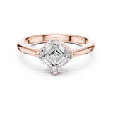 Gold Ring DDLR-482, Rose Gold, view 4