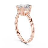Gold Ring DDLR-927, Rose Gold, view 1