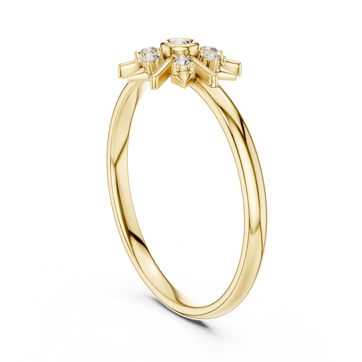 Gold Ring 1 (415), Yellow Gold, view 1