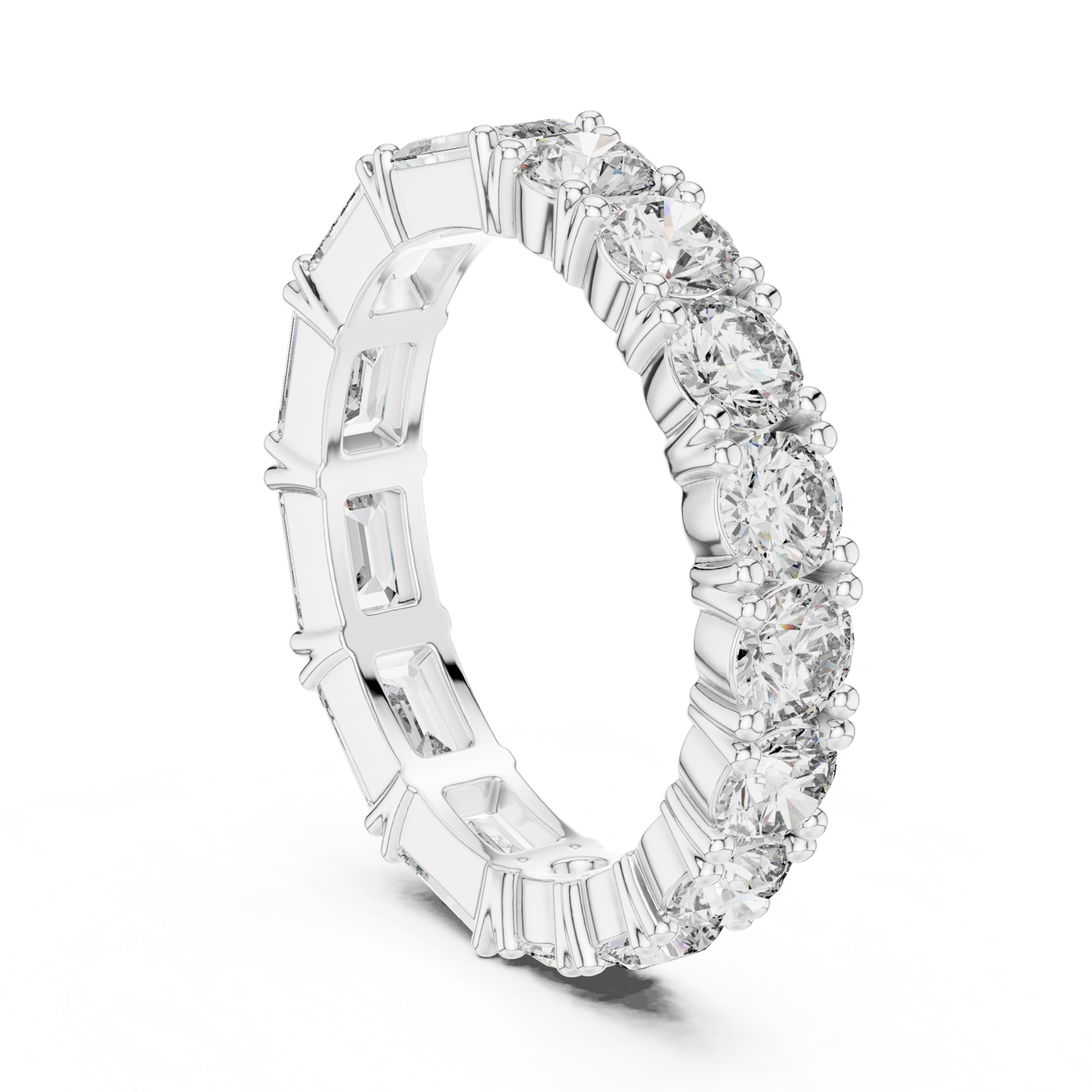 Gold Ring DDLR-228, White Gold