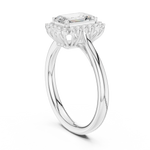 Gold Ring DDLR-700, White Gold, view 1