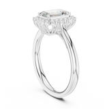 Gold Ring DDLR-700, White Gold, view 1