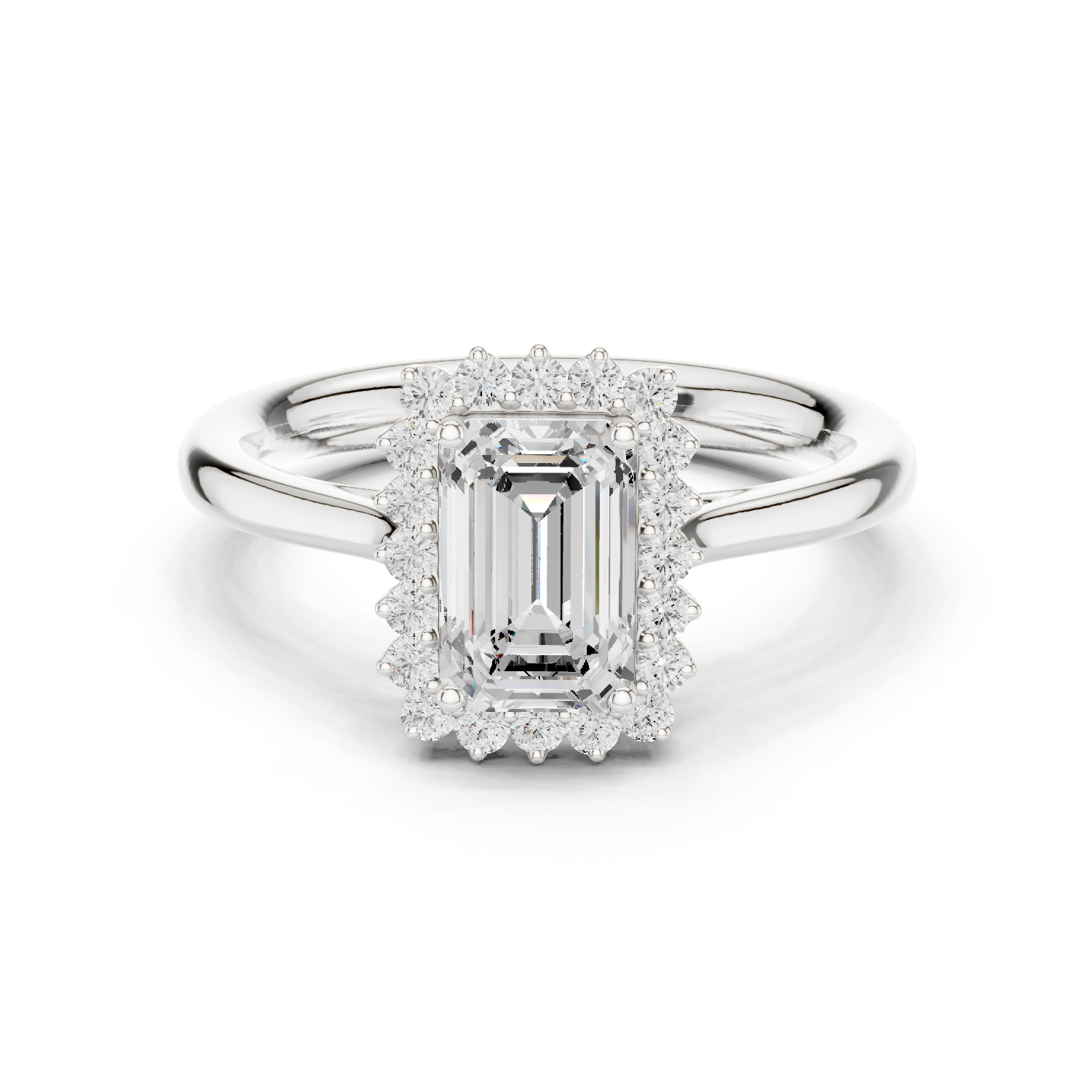 Gold Ring DDLR-700, White Gold
