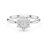 Gold Ring 1 (438), White Gold, view 4