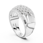 Gold Ring DDLR-455, White Gold
